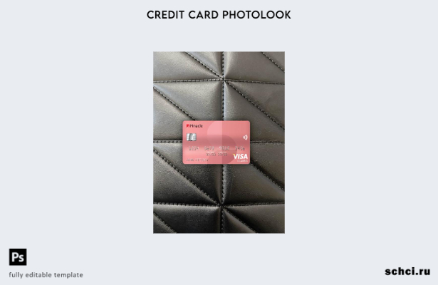 цифровая загрузка Индия Finacle Bank Visa Classic Card фотообраз переднего шабло